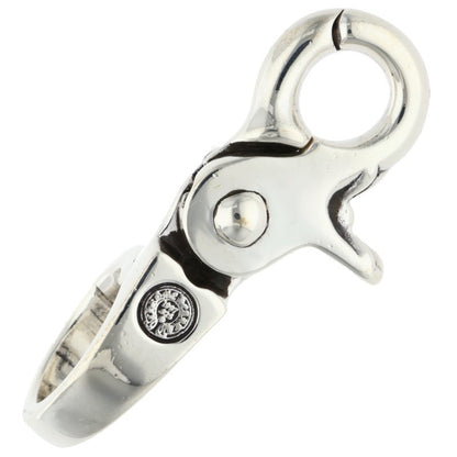 Chrome Hearts Quick Clip Cross Ball Silver Clip