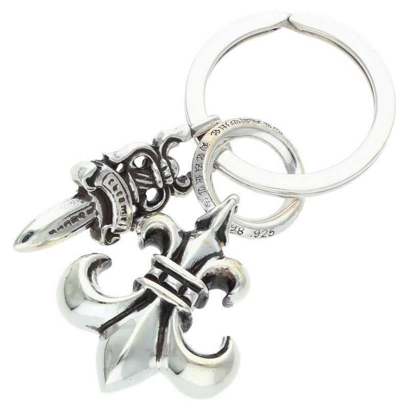 Chrome Hearts BS Fleur #5 Dagger Keyring Size ONE SIZE