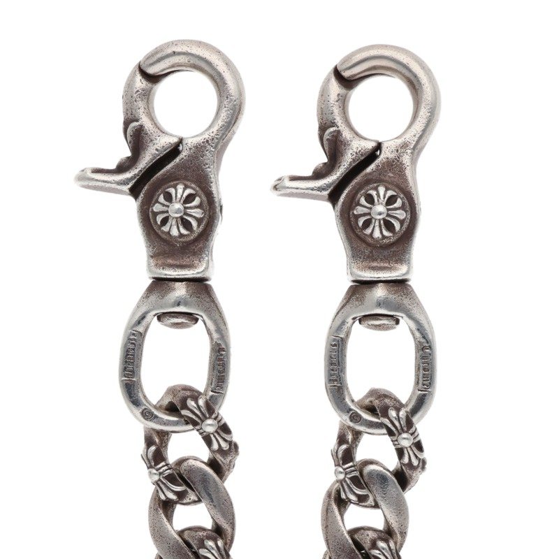 Chrome Hearts 925 2-Clip Long Wallet Chain Size ONE SIZE