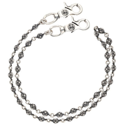 Chrome Hearts 1BALL EX LONG-T Silver Wallet Size ONE SIZE