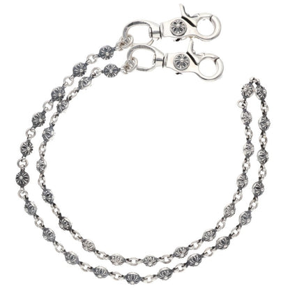 Chrome Hearts 1BALL EX LONG-T Silver Wallet Size ONE SIZE