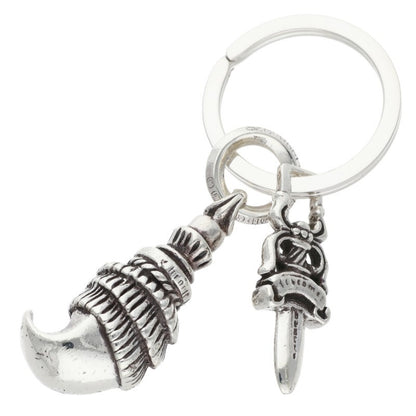 Chrome Hearts CROW #5 DGGR Keyring Size ONE SIZE