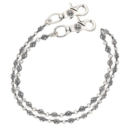 Chrome Hearts 1BALL EX LONG-T Silver Wallet Size ONE SIZE