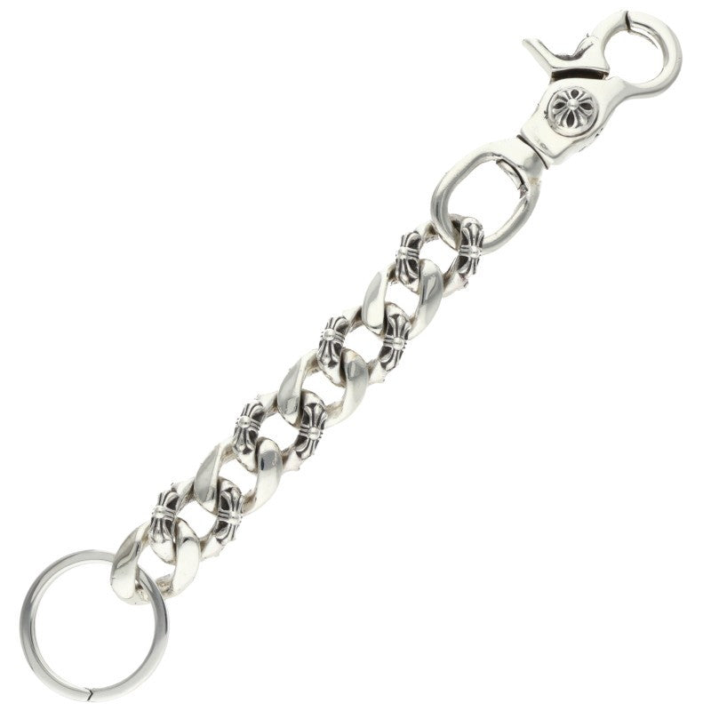 Chrome Hearts CLP CHN FANCY-L Silver Wallet
