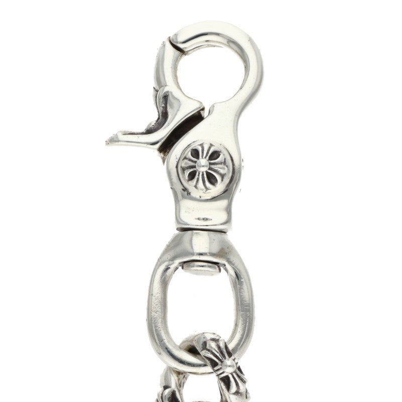 Chrome Hearts CLP CHN FANCY-L Silver Wallet