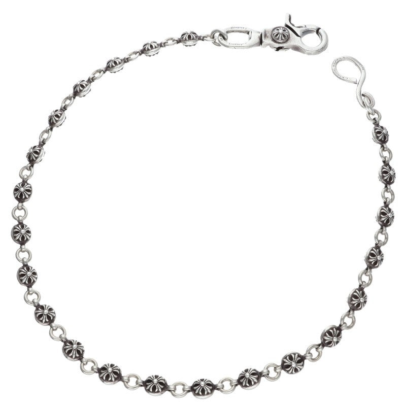 Chrome Hearts 1-Clip #1 Cross Wallet Chain Size ONE Silver