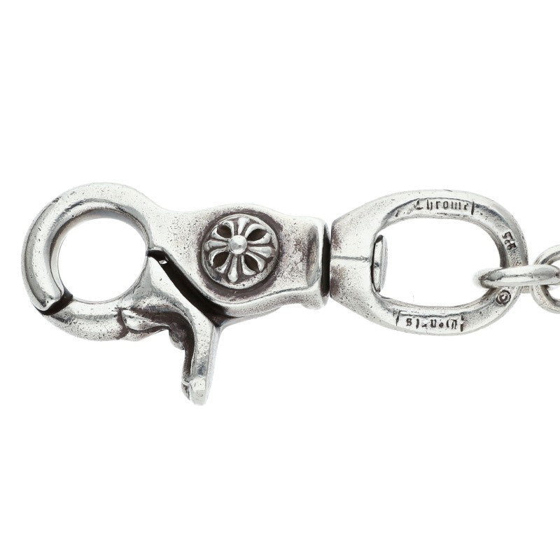 Chrome Hearts 1-Clip #1 Cross Wallet Chain Size ONE Silver