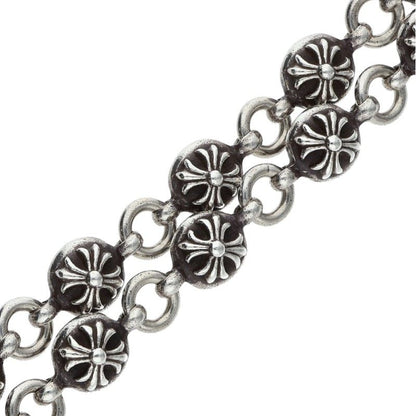 Chrome Hearts 1-Clip #1 Cross Wallet Chain Size ONE Silver