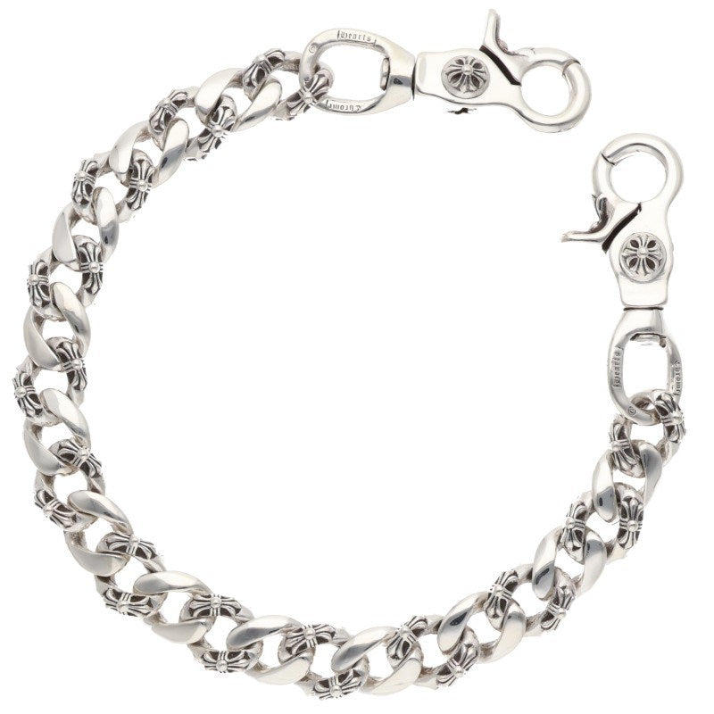 Chrome Hearts 2-Clip Short Fancy Wallet Chain Size ONE SIZE