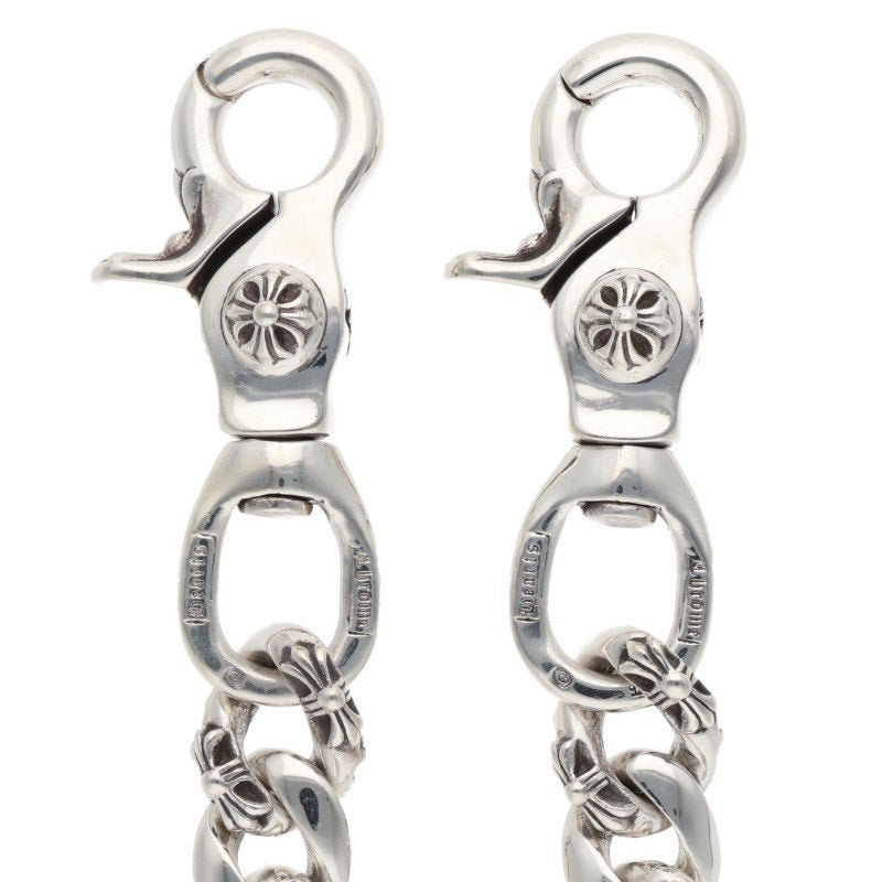 Chrome Hearts 2-Clip Short Fancy Wallet Chain Size ONE SIZE