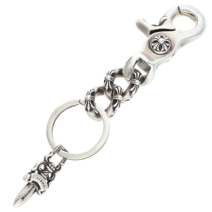Chrome Hearts Short Extra Fancy Link Key Chain Wallet Size ONE SIZE