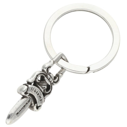Chrome Hearts #5 Dagger Silver Key Ring Size ONE SIZE