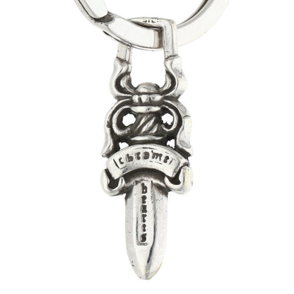 Chrome Hearts #5 Dagger Silver Key Ring Size ONE SIZE