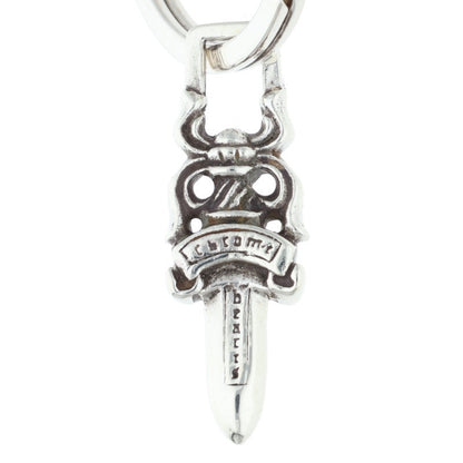 Chrome Hearts Short Extra Fancy Link Key Chain Wallet Silver