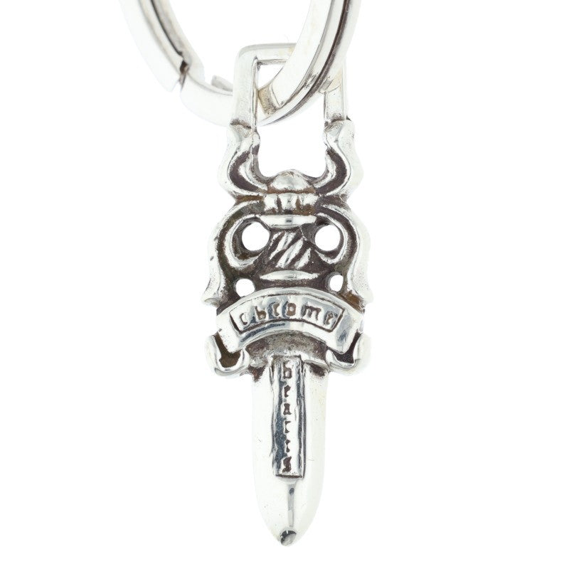 Chrome Hearts Short Extra Fancy Link Key Chain Wallet Silver
