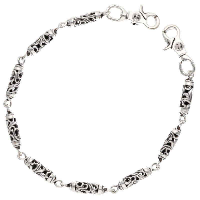 Chrome Hearts 2-Clip Long Roller Wallet Chain Size 9LINK