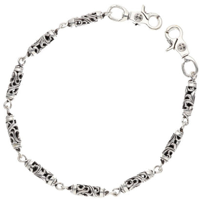 Chrome Hearts 2-Clip Long Roller Wallet Chain Size 9LINK