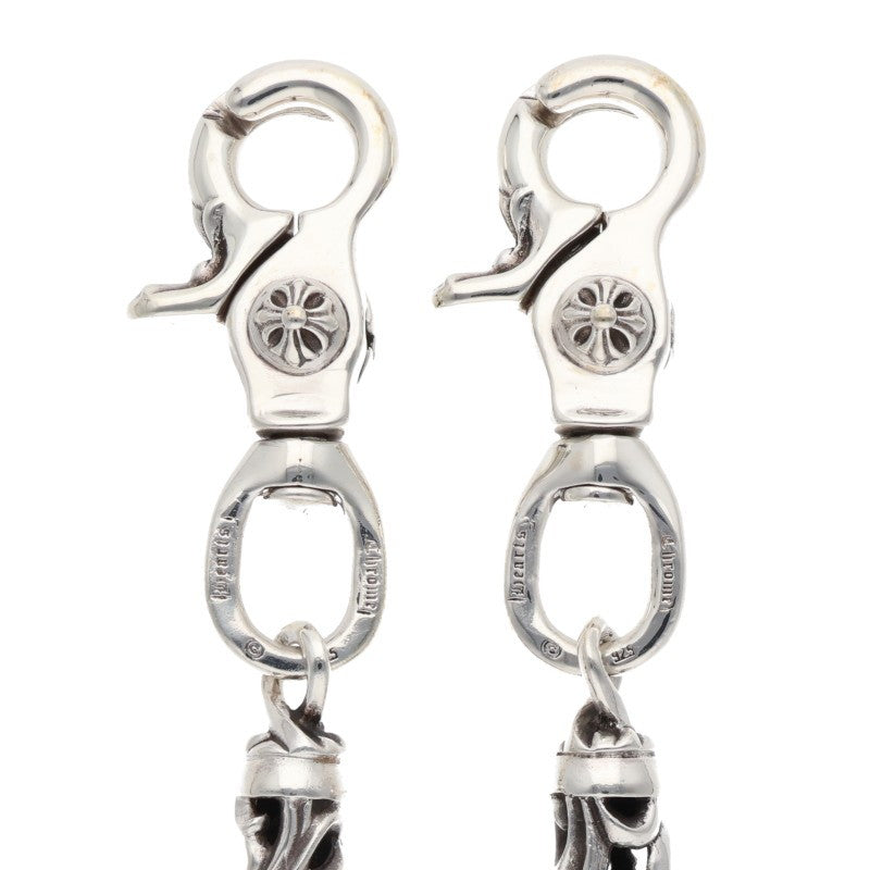 Chrome Hearts 2-Clip Long Roller Wallet Chain Size 9LINK