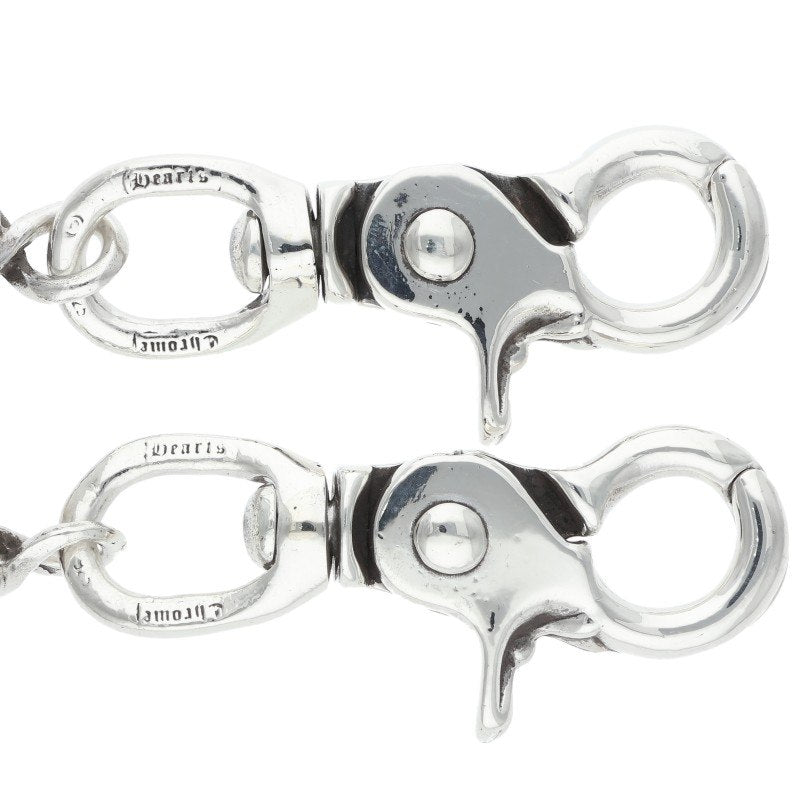 Chrome Hearts 2-Clip Short Roller Wallet Chain Size 6LINK