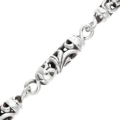 Chrome Hearts 2-Clip Short Roller Wallet Chain Size 6LINK