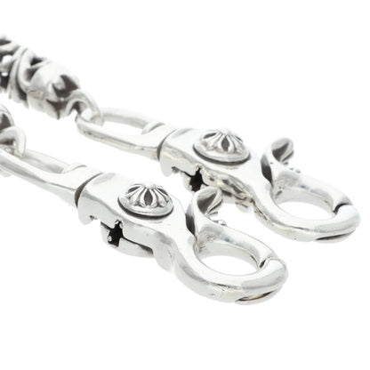 Chrome Hearts 2-Clip Short Roller Wallet Chain Size 6LINK