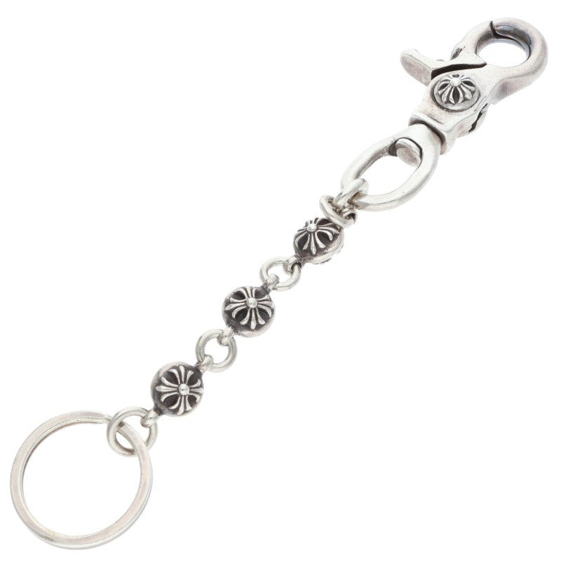 Chrome Hearts NO2 BALL 3D #2 Cross Key Chain Wallet Size ONE SIZE