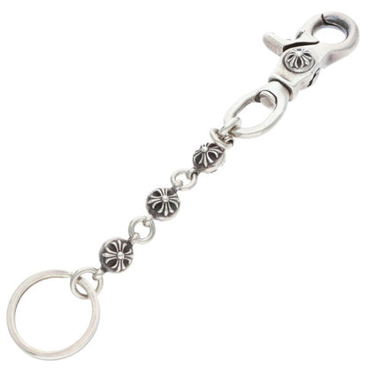Chrome Hearts NO2 BALL 3D #2 Cross Key Chain Wallet Size ONE SIZE