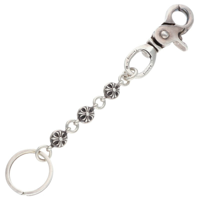 Chrome Hearts NO2 BALL 3D #2 Cross Key Chain Wallet Size ONE SIZE