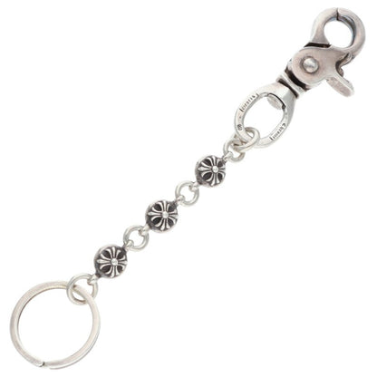 Chrome Hearts NO2 BALL 3D #2 Cross Key Chain Wallet Size ONE SIZE