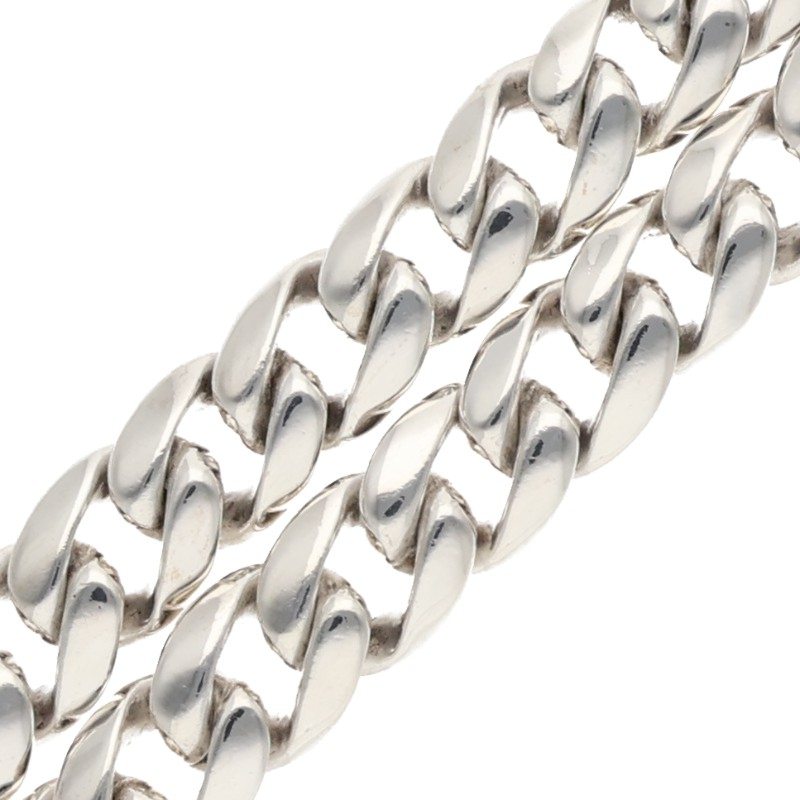 Chrome Hearts 2-Clip Long Classic Wallet Chain Size Silver