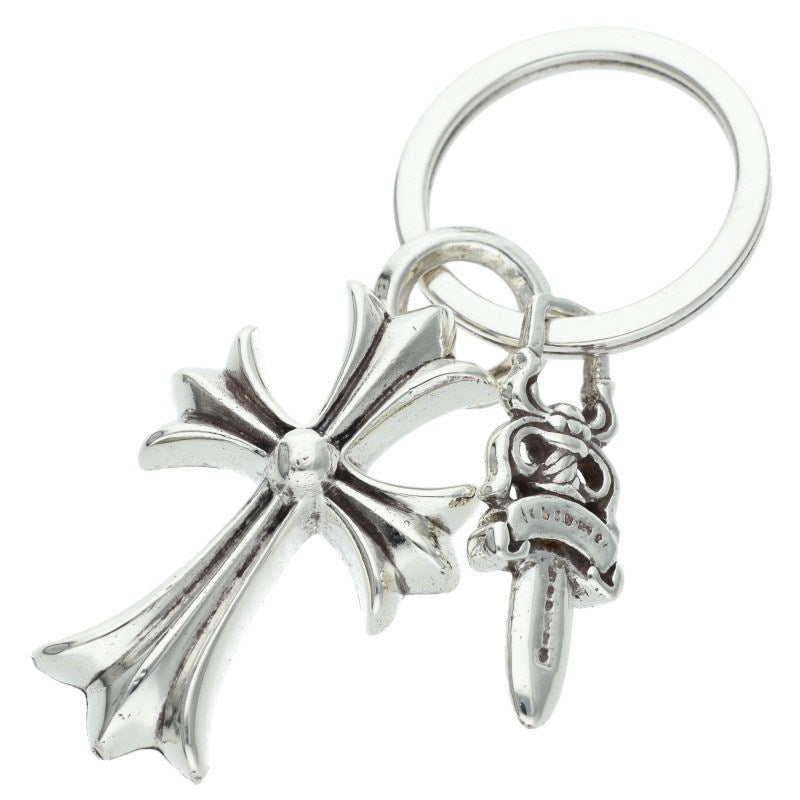 Chrome Hearts CH Cross #5 Dagger Key Ring Size ONE SIZE