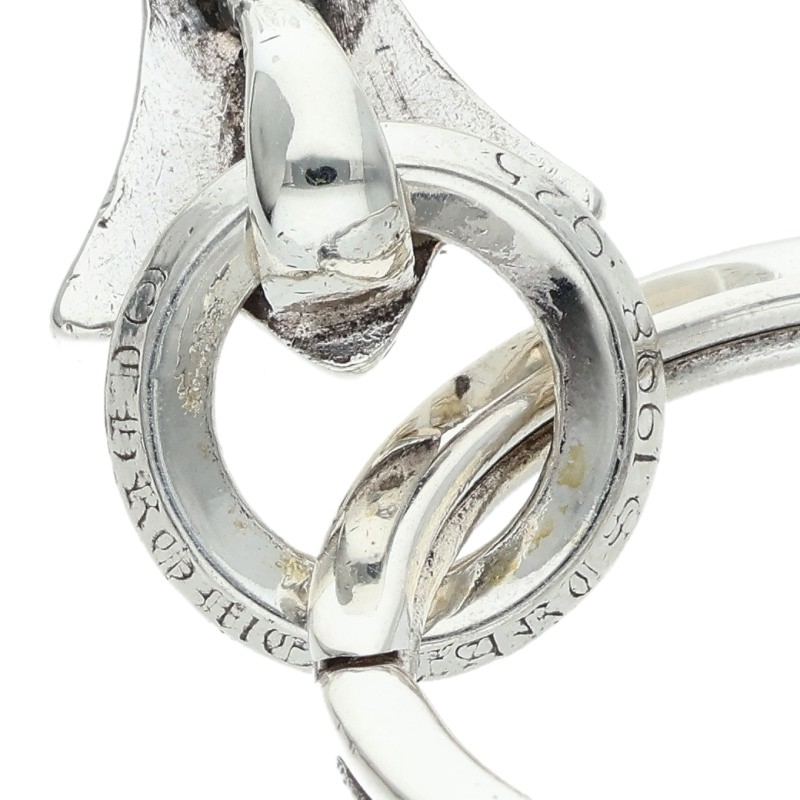 Chrome Hearts CH Cross #5 Dagger Key Ring Size ONE SIZE