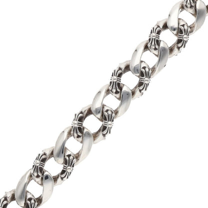 Chrome Hearts 1-Clip Short Fancy Wallet Chain Size Silver