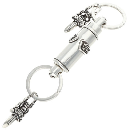 Chrome Hearts KEYRING VALET Silver Keyring Size ONE SIZE