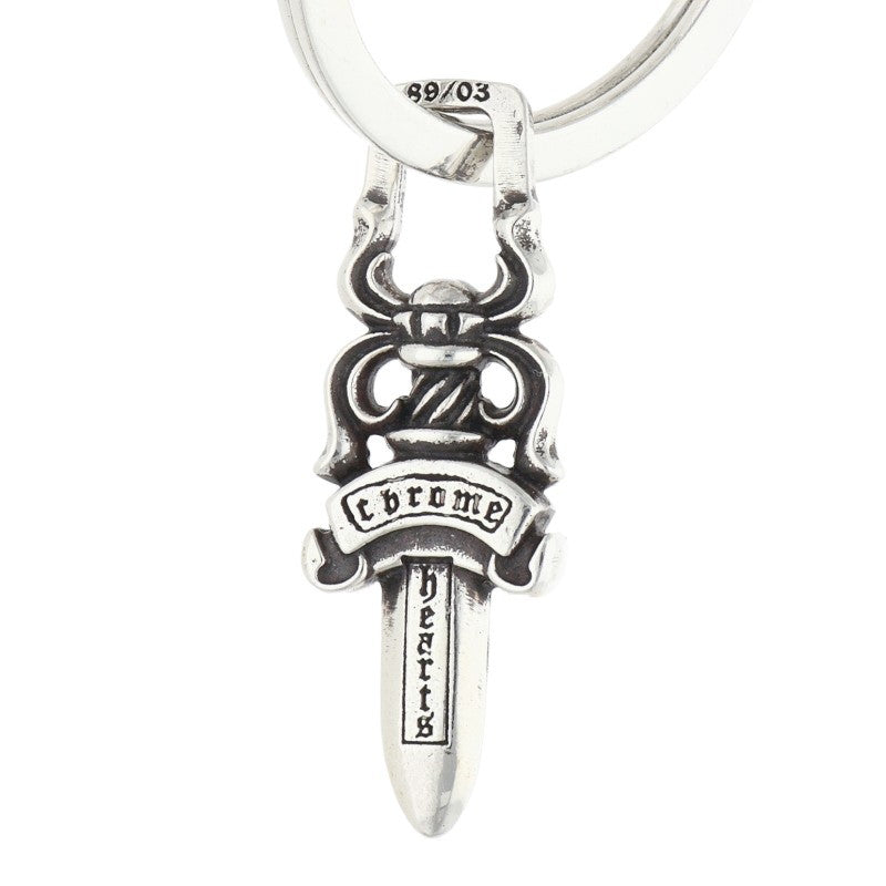 Chrome Hearts KEYRING VALET Silver Keyring Size ONE SIZE