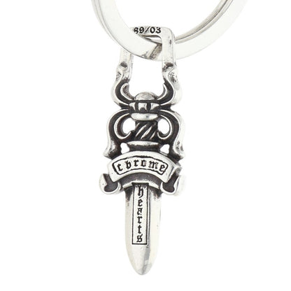 Chrome Hearts KEYRING VALET Silver Keyring Size ONE SIZE