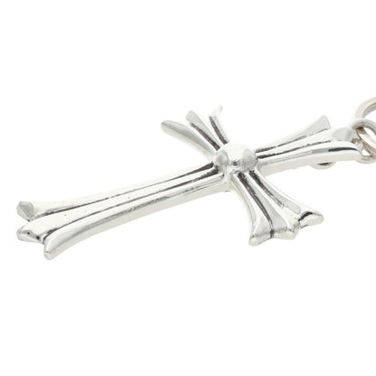 Chrome Hearts Large Cross #5 Silver Keyring Size ONE SIZE
