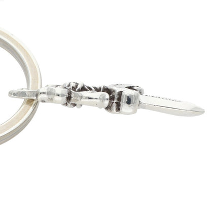 Chrome Hearts Large Cross #5 Silver Keyring Size ONE SIZE