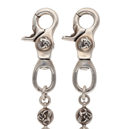 Chrome Hearts 2BALL LONG-T Silver Wallet Chain Size ONE SIZE