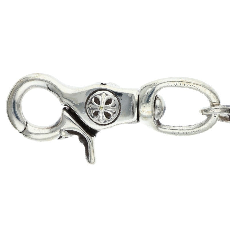 Chrome Hearts Silver Old Roller Wallet Chain Size 9LINK