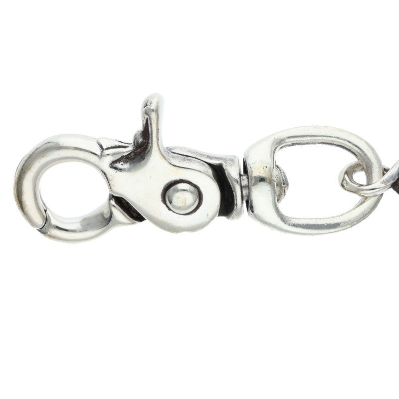 Chrome Hearts Silver Old Roller Wallet Chain Size 9LINK