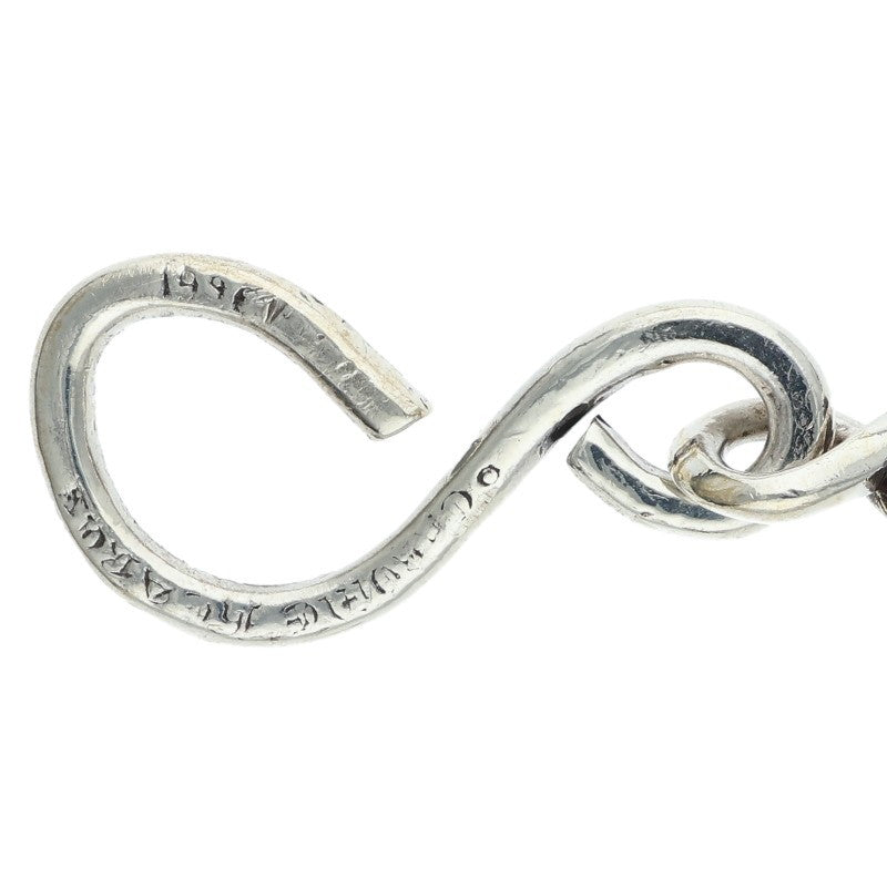 Chrome Hearts Silver Old Roller Wallet Chain Size 9LINK