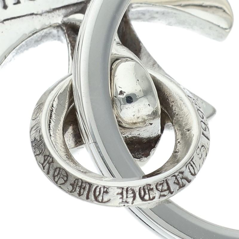 Chrome Hearts CH CRS SML#5 DGGR Key Ring Size ONE SIZE