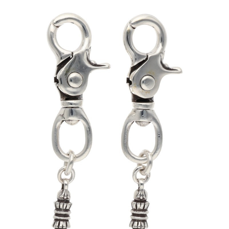 Chrome Hearts 2-Clip Long Barrel Wallet Chain Size ONE SIZE