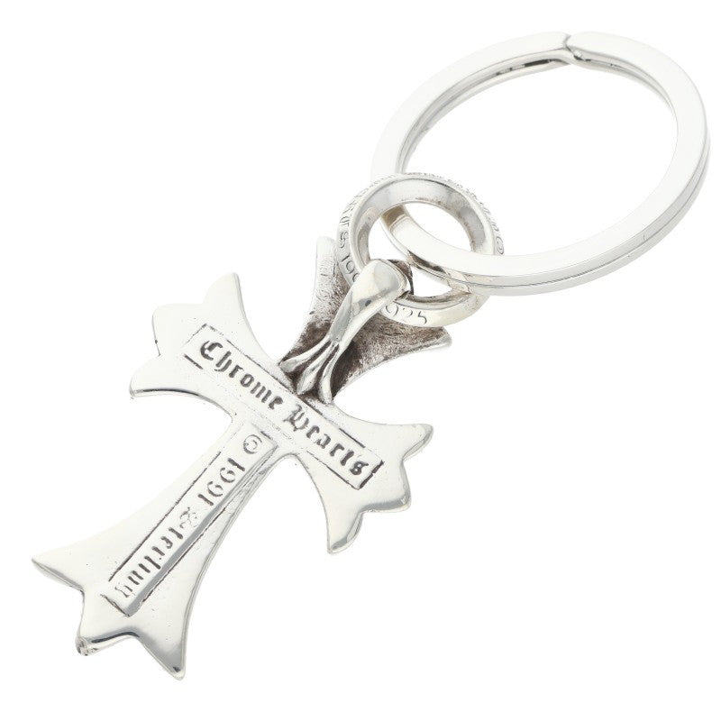 Chrome Hearts CH Cross #5 Dagger Key Ring Size ONE Silver