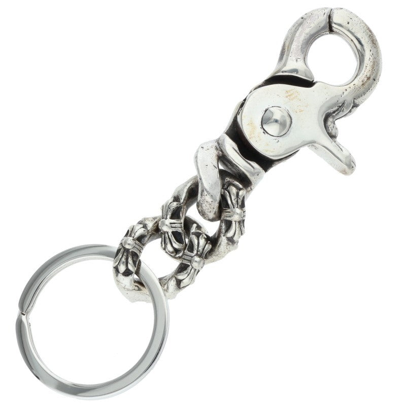Chrome Hearts Short Extra Keychain Silver Wallet Size ONE SIZE