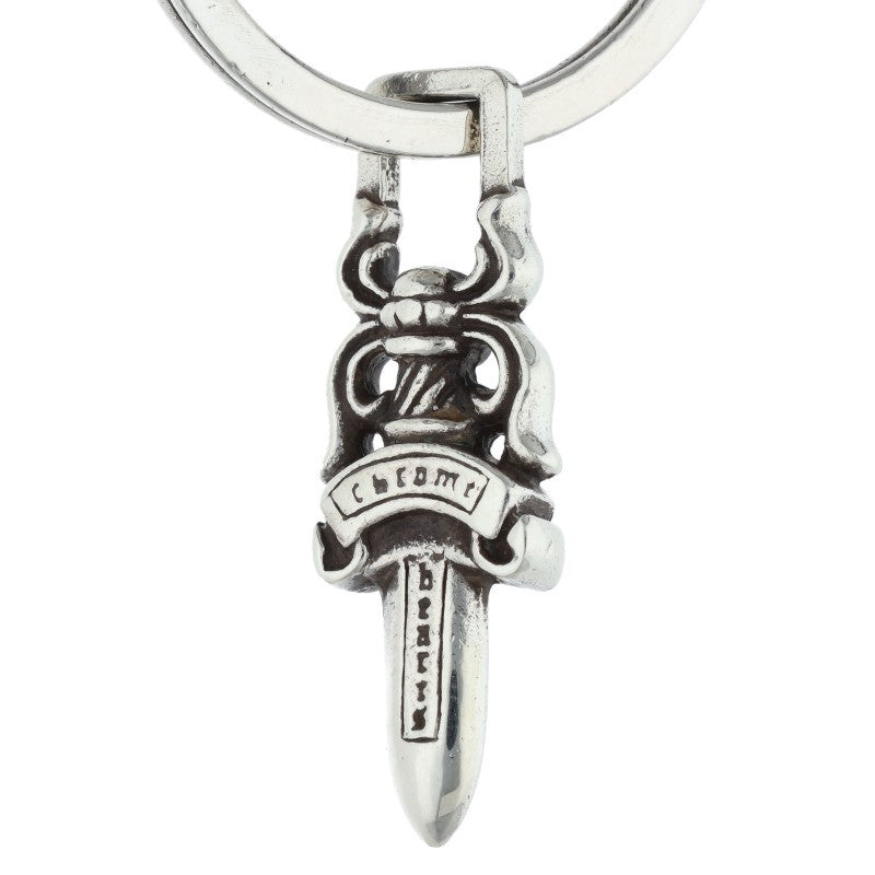 Chrome Hearts Silver Short Extra Key Chain Wallet Size ONE SIZE