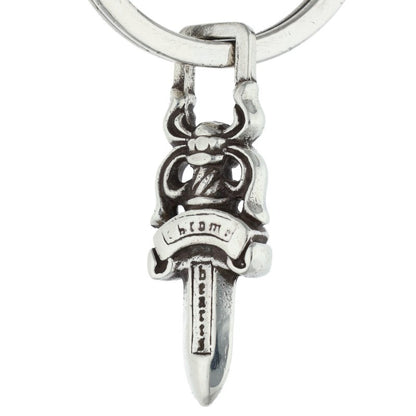 Chrome Hearts Silver Short Extra Key Chain Wallet Size ONE SIZE