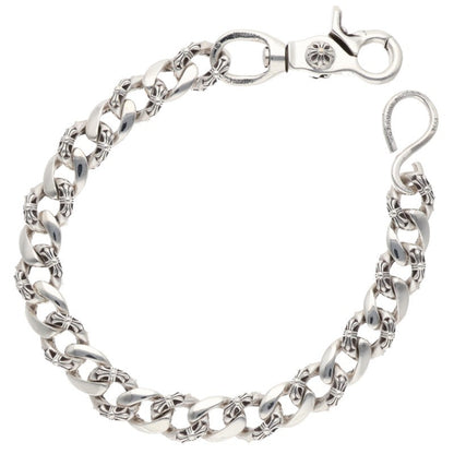 Chrome Hearts 1-Clip Short Fancy Wallet Chain Size ONE SIZE