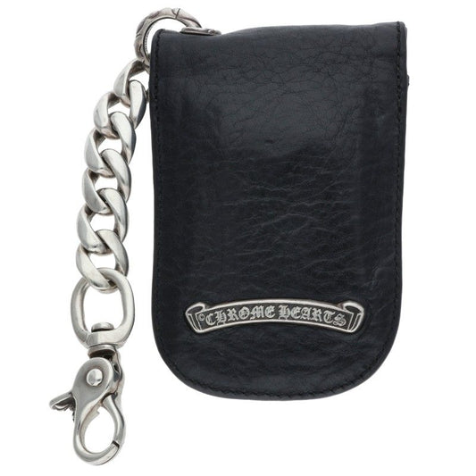 Chrome Hearts Crossball Leather Key Key Chain Wallet Size ONE SIZE